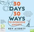 30 Days 30 Ways To Overcome Anxiety (MP3)